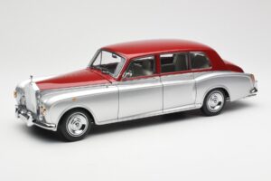 Rolls-Royce Phantom VI Silver Röd Kyosho 1:18 08905SR Metall