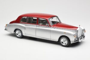 Rolls-Royce Phantom VI Silver Röd Kyosho 1:18 08905SR Metall — bild 6 av 8