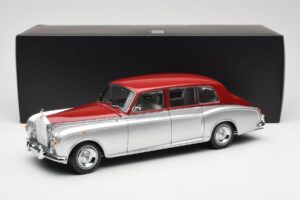 Rolls-Royce Phantom VI Silver Röd Kyosho 1:18 08905SR Metall — bild 8 av 8