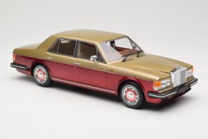 Rolls-Royce Silver Spirit Beige Röd BoS Models 1:18 BOS061 Resin — bild 4 av 6