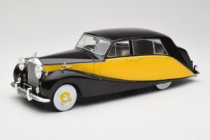 Rolls-Royce Silver Wraith Empress by Hooper Svart & Gul MCG 1:18 MCG18066 Metall