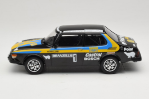 Saab 99 EMS #1 P. Eklund / B. Cederberg Rally Sweden 1977 MCG 1:18 MCG18825R Metall — bild 3 av 6