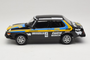 Saab 99 EMS #4 S. Blomqvist / H. Sylvan Rally Sweden Winner 1977 MCG 1:18 MCG18826R Metall — bild 3 av 6