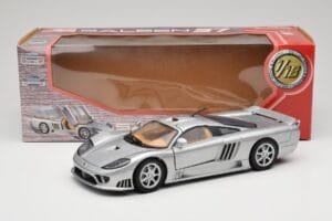 Saleen S7 Silver Motormax 1:18 73117 Metall — bild 8 av 8