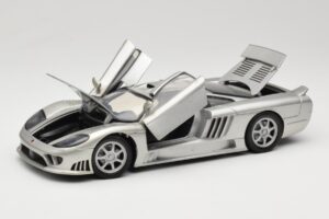 Saleen S7 Silver Welly 1:18 23124646-M20 Metall — bild 2 av 8
