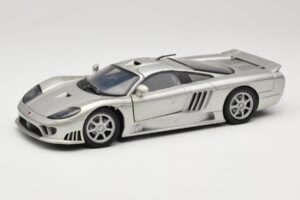 Saleen S7 Silver Welly 1:18 23124646-M20 Metall