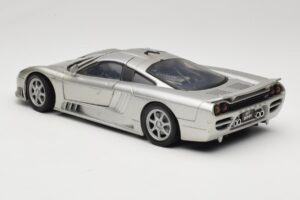 Saleen S7 Silver Welly 1:18 23124646-M20 Metall — bild 7 av 8