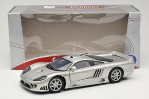 Saleen S7 Silver Welly 1:18 23124646-M20 Metall — bild 8 av 8