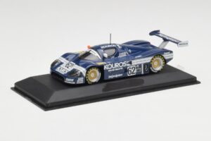 Sauber C9 #62 J. Dumfries / C. Ganassi 1987 Minichamps 1:43 SAUBER002 Metall — bild 2 av 4