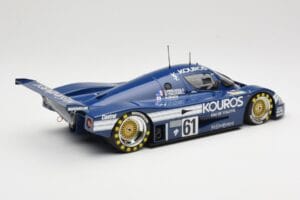Sauber Mercedes C9 Kouros Racing #61 M. Thackwell / H. Pescarolo 24 Hours of Le Mans 1987 Minichamps 1:18 155873561 Metall — bild 2 av 6