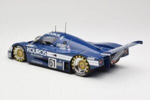 Sauber Mercedes C9 Kouros Racing #61 M. Thackwell / H. Pescarolo 24 Hours of Le Mans 1987 Minichamps 1:18 155873561 Metall — bild 5 av 6
