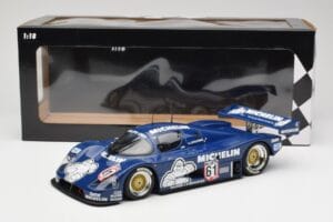 Sauber Mercedes C9 Michelin #61 J-L. Schlesser Winner ADAC Supersprint 1987 Minichamps 1:18 155873581 Metall — bild 6 av 6