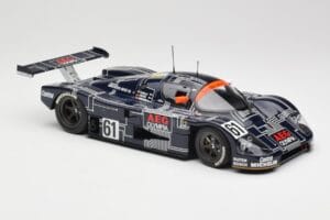 Sauber Mercedes C9 #61 M. Baldi / J. Weaver / J. Mass 24 Hours of Le Mans 1988 Minichamps 1:18 155883561 Metall — bild 4 av 6