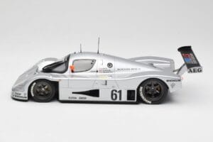 Sauber Mercedes C9 #61 M. Baldi / K. Acheson / G. Brancatelli 2nd Place 24 Hours of Le Mans 1989 Minichamps 1:18 155893561 Me — bild 3 av 6