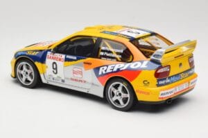 SEAT Cordoba WRC Evo 2 #9 H. Rovanpera / R. Pietilainen Rally San Remo 1999 Otto 1:18 OT483 Resin — bild 5 av 6