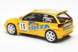 SEAT Ibiza Kit Car Evo 2 #15 H. Rovanpera / R. Pietilanen Rally Monte Carlo 1998 Otto 1:18 OT445 Resin — bild 5 av 6