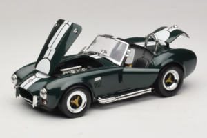 Shelby Cobra 427 S/C Mörkgrön Vita Ränder Road Signature 1:18 92058-P1 Metall — bild 2 av 8