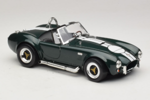 Shelby Cobra 427 S/C Mörkgrön Vita Ränder Road Signature 1:18 92058-P1 Metall — bild 6 av 8
