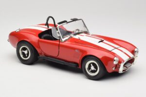 Shelby Cobra 427 S/C Guardsman Red ERTL 1:18 7369 Metall — bild 6 av 8