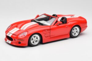 Shelby Series 1 Cabriolet Röd Bburago 1:18 3353 Metall