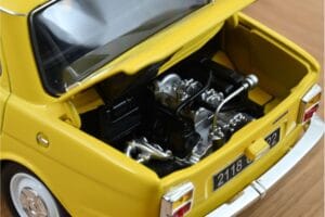 Simca 1000 LS Maya Gul Norev 1:18 185714 Metall — bild 3 av 4