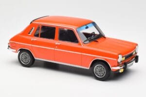 Simca 1100 TI Sumatra Röd Norev 1:18 185755 Metall — bild 4 av 6