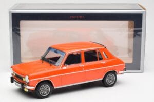 Simca 1100 TI Sumatra Röd Norev 1:18 185755 Metall — bild 6 av 6