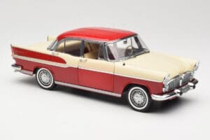 Simca Chambord Röd & Elfenben Norev 1:18 185721 Metall — bild 6 av 8
