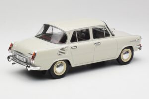 Skoda 1000 MB Grå & Vit MCG 1:18 MCG18275 Metall — bild 2 av 6