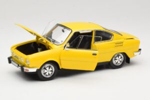 Skoda 110R Coupe Gul Abrex 1:18 118ABS-707GK Metall — bild 2 av 8