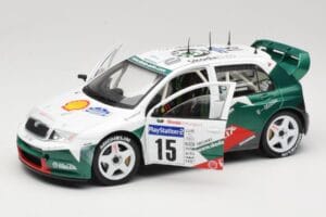 Skoda Fabia WRC #15 T. Gardemeister / P. Lukander WRC 1999 Solido 1:18 90457 Metall — bild 2 av 8