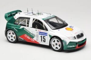 Skoda Fabia WRC #15 T. Gardemeister / P. Lukander WRC 1999 Solido 1:18 90457 Metall — bild 6 av 8