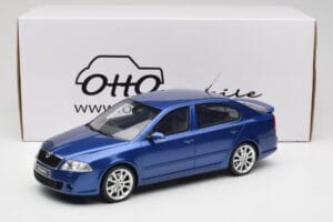 Skoda Octavia RS 1Z Race Blue Metallic Otto 1:18 OT478 Resin — bild 6 av 6