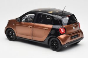 Smart Forfour W453 Svart Hazel Brun Norev 1:18 B66960299 Metall — bild 7 av 8