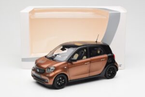 Smart Forfour W453 Svart Hazel Brun Norev 1:18 B66960299 Metall — bild 8 av 8
