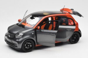 Smart Forfour W453 Lava Orange Grafit Grå Norev 1:18 B66960298 Metall — bild 2 av 8