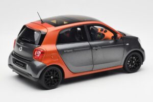 Smart Forfour W453 Lava Orange Grafit Grå Norev 1:18 B66960298 Metall — bild 3 av 8