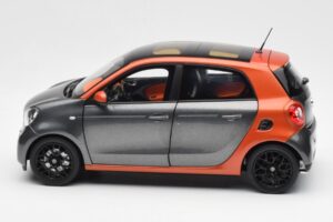 Smart Forfour W453 Lava Orange Grafit Grå Norev 1:18 B66960298 Metall — bild 4 av 8