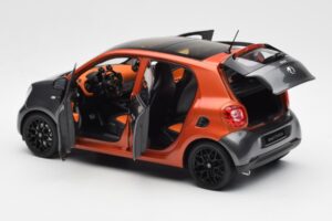 Smart Forfour W453 Lava Orange Grafit Grå Norev 1:18 B66960298 Metall — bild 5 av 8