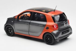 Smart Forfour W453 Lava Orange Grafit Grå Norev 1:18 B66960298 Metall — bild 7 av 8