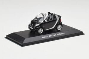Smart Fortwo Cabrio Djup Svart Minichamps 1:43 Q0022561V001C18Q00 Metall — bild 2 av 4