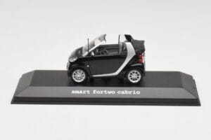 Smart Fortwo Cabrio Djup Svart Minichamps 1:43 Q0022561V001C18Q00 Metall
