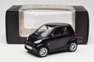 Smart Fortwo Coupé W451 Deep Svart Minichamps 1:18 Q0022563V001C02Q00 Metall — bild 8 av 8