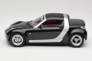 Smart Roadster Svart Bburago 1:18 34099-M1 Metall — bild 4 av 8