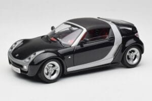 Smart Roadster Mörkblå Bburago 1:18 34917 Metall