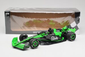 Stake F1 Team Kick Sauber C44 #77 V. Bottas Emilia Romagna GP 2024 Minichamps 1:18 117240177 Metall — bild 7 av 7