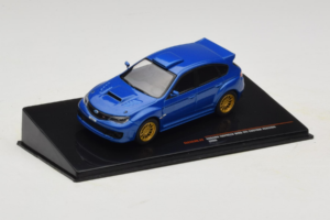 Subaru Impreza WRX STI GR Custom Version Blå IXO 1:43 CLC553N Metall — bild 2 av 4