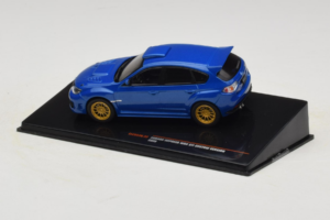 Subaru Impreza WRX STI GR Custom Version Blå IXO 1:43 CLC553N Metall — bild 3 av 4