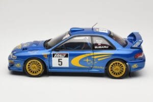 Subaru Impreza WRC #5 R. Burns / R. Reid Rally de France 1999 AUTOart 1:18 89993 Metall — bild 4 av 8