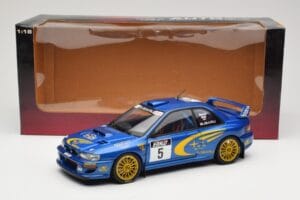Subaru Impreza WRC #5 R. Burns / R. Reid Rally de France 1999 AUTOart 1:18 89993 Metall — bild 8 av 8